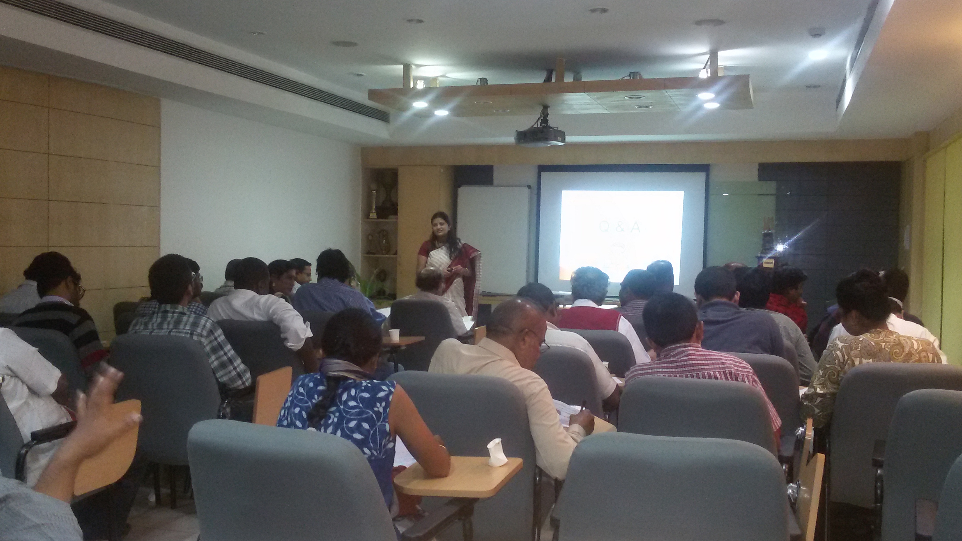 Be Financially Wise workshop-Times Foundation, Bangalore
