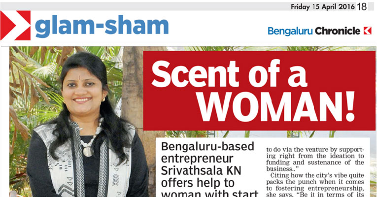 View on start-up ventures in Deccan Chronicle Newspaper, Bangalore